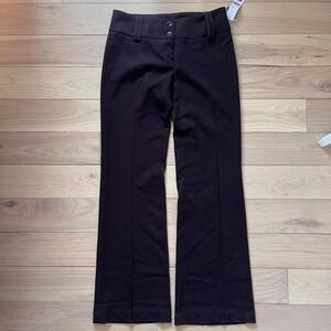 Y2k Dynamite  Low Rise Wide Leg Dress Pants Womens Sz 29 Brown officesiren